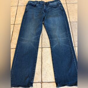 DL1961 Men's Size 34 Indigo Casual Straight Jeans Vinn